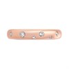 9ct Rose Gold Diamond Band Ring - 15pts - D7859 Alternative Image