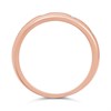 9ct Rose Gold Diamond Band Ring - 15pts - D7859 Alternative Image
