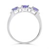 9ct White Gold Tanzanite And Diamond Ring - 10pts - D7949 Alternative Image