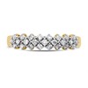 9ct Gold Diamond Band Ring - 1/3ct - D80113 Alternative Image