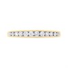 9ct Gold Diamond Half Eternity Ring - 1/4ct - D80122 Alternative Image