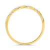 9ct Gold Diamond Twisted Half Eternity Ring - 10pts - D80124 Alternative Image
