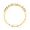 9ct Gold Diamond Half Eternity Ring - 15pts - D80129 Alternative Image