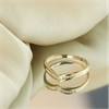 9ct Channel-Set Diamond Wishbone Ring - D80136 Alternative Image