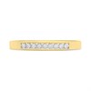 9ct Channel-Set Nine Stone Diamond Half Eternity Ring - D80143 Alternative Image