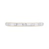 9ct Gold Baguette And Round Brilliant Cut Diamond Half Eternity Ring, 1/4ct - D80146 Alternative Image