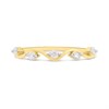 9ct Gold Five Stone Diamond Wave Ring - D80147 Alternative Image