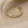 9ct Gold Five Stone Diamond Wave Ring - D80147 Alternative Image