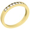 9ct Gold Diamond Half Eternity Ring - 5pts - D80262 Alternative Image