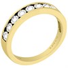 9ct Gold Diamond Half Eternity Ring - 15pts - D80264 Alternative Image