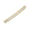 9ct Gold Diamond Half Eternity Ring - 1/2ct - AGI Certificated - D8082 Alternative Image