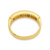 9ct Gold Diamond And Sapphire Half Eternity Ring - 6pts - D8101 Alternative Image