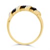 9ct Gold Sapphire And Diamond Ring - D8119 Alternative Image