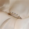 9ct Sapphire And Diamond Eternity Ring - D8124 Alternative Image