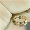 9ct Channel-Set Sapphire And Diamond Half-Eternity Ring - D8134 Alternative Image