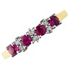 9ct Gold Diamond And Ruby Ring - D8265 Alternative Image