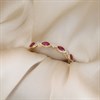 9ct Marquise Ruby And Diamond Ring - D8268 Alternative Image