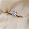 9ct Cushion Tanzanite And Diamond Ring - D8332 Alternative Image
