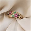 9ct Multistone (Ruby,Emerald,Sapphire And Diamond) Band Ring - D84102 Alternative Image