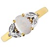 9ct Gold Opal And Diamond Ring - D8443 Alternative Image