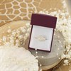 9ct Gold Opal And Diamond Cluster Ring - 1/4ct - D8471 Alternative Image