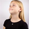 D For Diamond Silver Rainbow Children's Necklace - D8559 Alternative Image