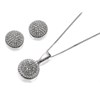 9ct White Gold Diamond Cluster Ring, Earrings And Necklace Gift Set - 1/4ct - D8607 Alternative Image
