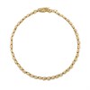 9ct Gold Diamond Leaf Bracelet - 84pts - D87015 Alternative Image
