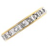9ct Gold Two Colour Diamond Full Eternity Ring - 1/4ct - D8975 Alternative Image