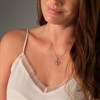 My Diamonds Silver And Rose Gold Plated Diamond F.Hinds Tree Of Life Necklace - D90122 Alternative Image