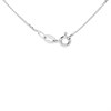 My Diamonds Silver Blue Topaz And Diamond Fan Necklace - D90141 Alternative Image