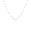 My Diamonds Silver Amethyst And Diamond Necklace - D90144 Alternative Image