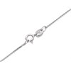 My Diamonds Silver Blue Topaz And Diamond Necklace - D9082 Alternative Image