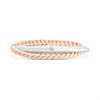Hot Diamonds DR211 Rose Gold Plated Silver Unity Ring - D9147 Alternative Image