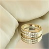 9ct Channel-Set 2-Row Diamond Half-Eternity Ring, 1/2ct - D92100 Alternative Image