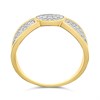 9ct Gold Bow-Like Diamond Cluster Ring, 1/4ct - D92122 Alternative Image