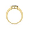9ct Gold Diamond Daisy Cluster Ring - 15pts - D9282 Alternative Image