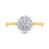 9ct Gold Diamond Cluster Ring - 1/4ct - D9286 Alternative Image