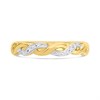 9ct Diamond Woven Twist Ring - D9295 Alternative Image