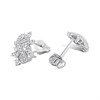 9ct White Gold Fancy Diamond Spray Earrings, 1/4ct/pair - D94171 Alternative Image