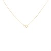 9ct Gold Emerald And Diamond Necklace - D95127 Alternative Image