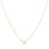 9ct Gold Cushion-Shaped Diamond Cluster Necklace - 1/4ct - D95163 Alternative Image