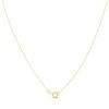 9ct Opal And Diamond Cluster Necklace - D95173 Alternative Image
