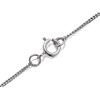9ct White Gold Diamond And Blue Topaz Cluster Necklace - 1/2ct - D9549 Alternative Image