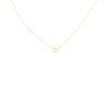 9ct Gold Diamond Open Knot Necklace - 10pts - D97113 Alternative Image