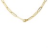 9ct Gold Diamond Paper Chain Necklace - 1/4ct - D97116 Alternative Image