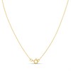 9ct Gold Round Diamond-Set Fancy Necklace - D97126 Alternative Image