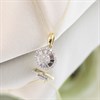 9ct Gold Round Diamond-Set Fancy Necklace - D97126 Alternative Image