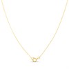 9ct Freshwater Pearl And Diamond Necklace - D97131 Alternative Image