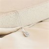 9ct White Gold Illusion-Set Diamond Cluster Necklace - D97141 Alternative Image
